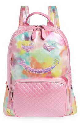 Bari Lynn Kids' Smile Confetti Backpack in Multi