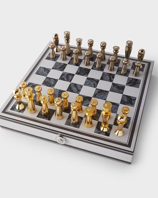 Barocco Chess and Checkers Set