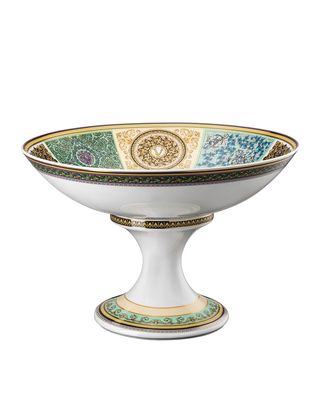 Barocco Mosaic Footed Bowl