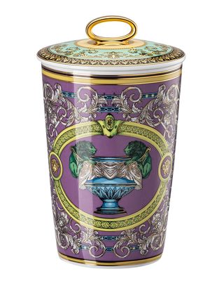 Barocco Mosaic Scented Votive with Lid
