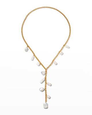 Baroque Pearl Y-Necklace