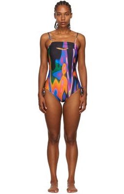 BARRAGÁN SSENSE Exclusive Multicolor Peeka One-Piece Swimsuit