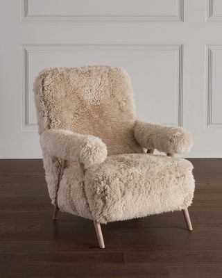Barrett Sheepskin Lounge Chair