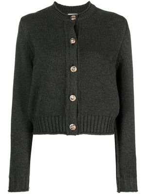Barrie button-up cashmere cardigan - Green