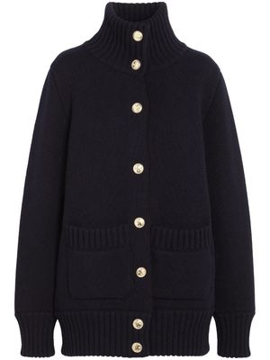 Barrie buttoned cashmere-blend cardigan - Black