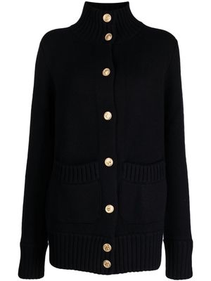 Barrie buttoned cashmere-blend cardigan - Blue
