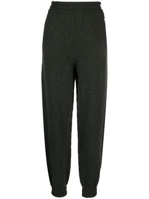 Barrie cashmere knitted trousers - Green