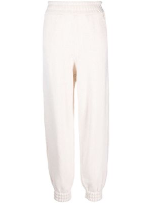 Barrie cashmere knitted trousers - Neutrals