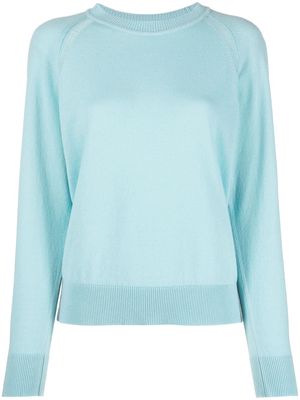 Barrie fine-knit cashmere jumper - Blue