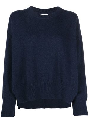 Barrie round-neck cashmere jumper - Blue