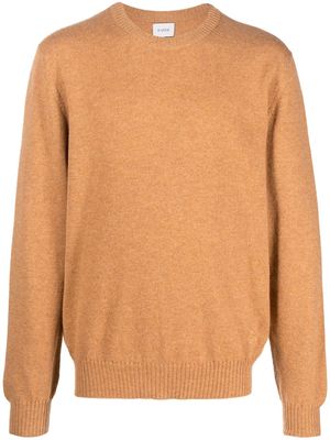 Barrie Round neck cashmere sweater - Brown