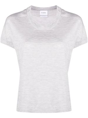 Barrie short-sleeve cashmere top - Grey