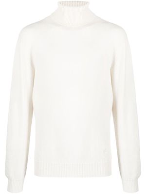 Barrie Turtle neck cashmere sweater - White