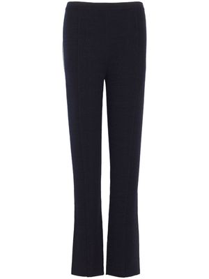 Barrie x Sofia Coppola cropped knitted leggings - Blue