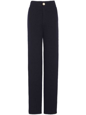 Barrie x Sofia Coppola slim-cut knitted trousers - Blue