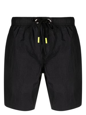 BARROW elasticated-waist swim shorts - Black