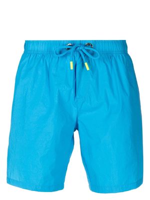 BARROW elasticated-waistband swim shorts - Blue