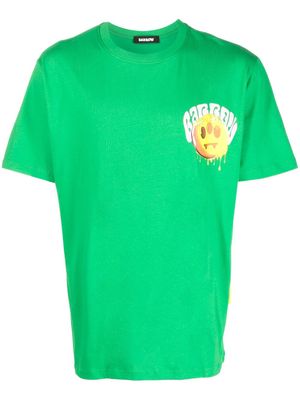 BARROW graphic-print cotton T-shirt - Green