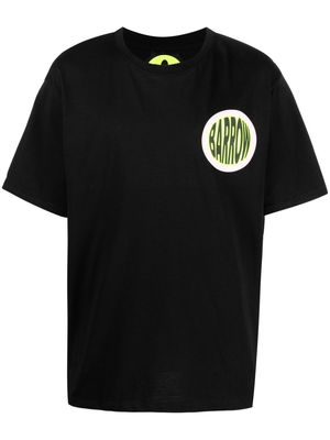 BARROW graphic-print crew-neck T-shirt - Black