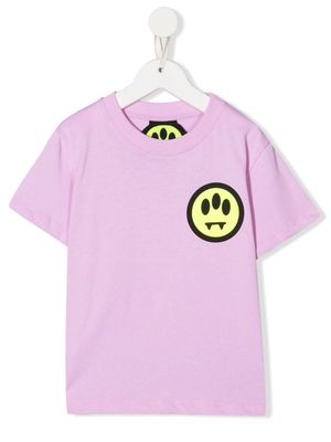 Barrow kids logo-print short-sleeved T-shirt - Pink