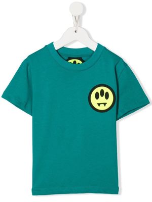Barrow kids logo-print T-shirt - Green