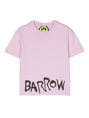 Barrow kids teddy bear cotton T-Shirt - Pink