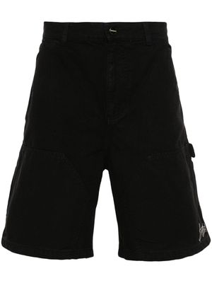 BARROW logo-embroidered bermuda shorts - Black