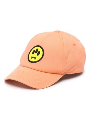 BARROW logo-embroidered cotton baseball cap - Orange