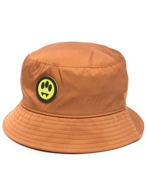 BARROW logo-patch bucket hat - Brown