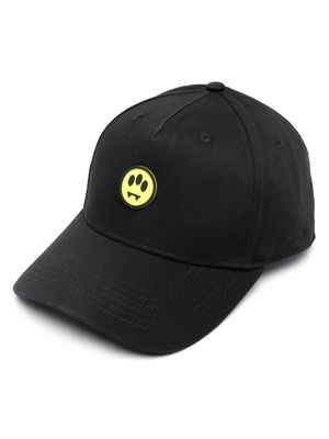 BARROW logo-patch curved-peak cap - Black