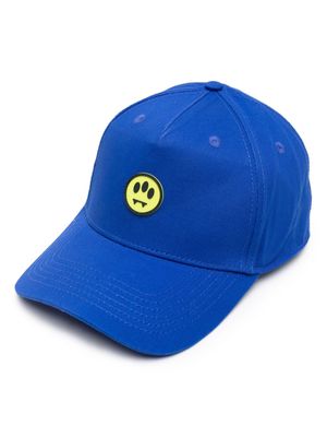 BARROW logo-patch curved-peak cap - Blue