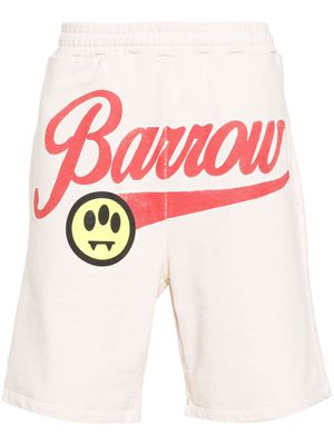 BARROW logo-print shorts - Neutrals