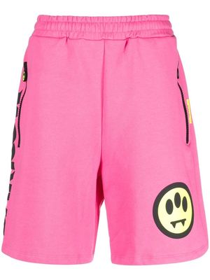 BARROW logo-print shorts - Pink