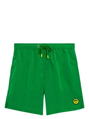 BARROW logo-print swim shorts - Green