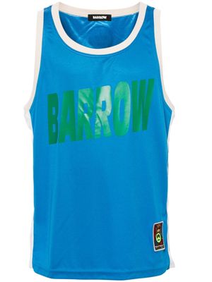 BARROW logo-print tank top - Blue