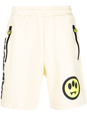 BARROW logo-print track shorts - Neutrals