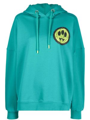 BARROW logo pullover hoodie - Green