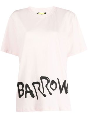 BARROW Teddy Bear cotton T-Shirt - Pink
