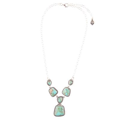 Barse Artisan Crafted Sterling Sedona Turquoise Necklace