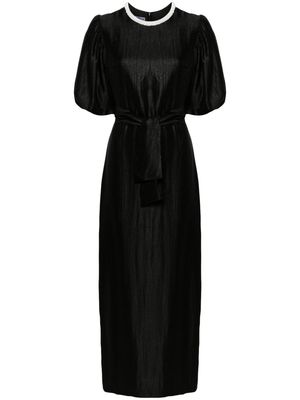 Baruni Hoya belted maxi dress - Black