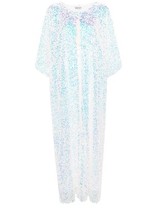 Baruni Lily sequinned maxi dress - White