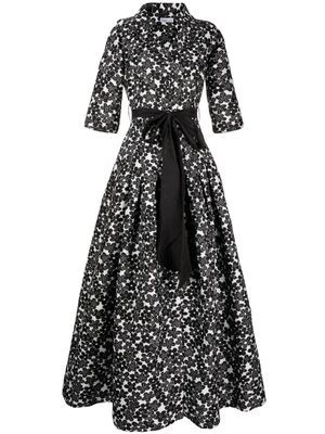 Baruni Loretta floral-print maxi dress - Black