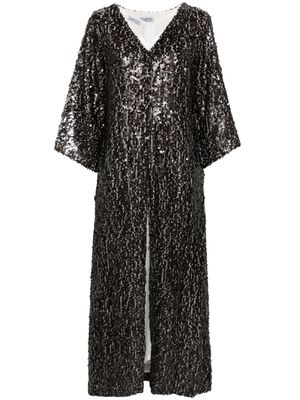 Baruni Loretta sequinned gown - Black