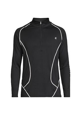 Base Layer Thermal Half-Zip Pullover