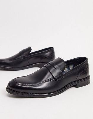 Base London Varone smart loafers in black leather