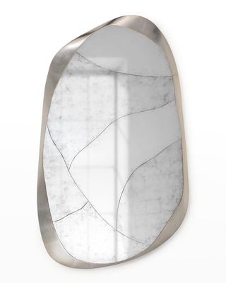 Basel 79" Eglomise Mirror