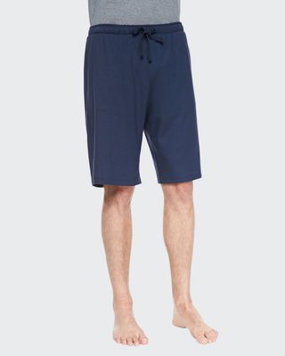 Basel Jersey Lounge Shorts, Navy