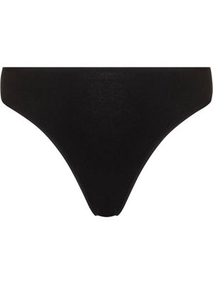 Baserange Enna set of two thongs - Black