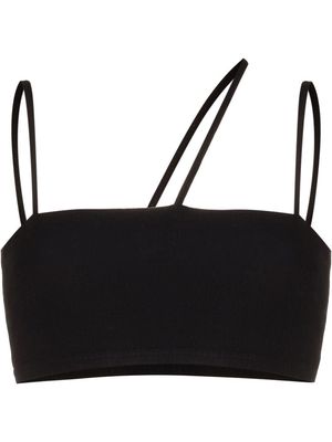 Baserange Nida multi-strap bikini top - Black