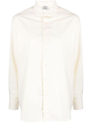 Baserange Sholoc organic cotton shirt - Neutrals